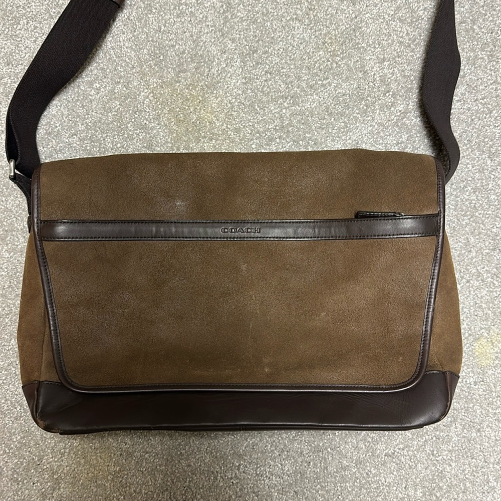 Coach side bag/laptop bag
